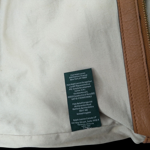 Ralph Lauren Tan Leather Tote Bag - Picture 14 of 16